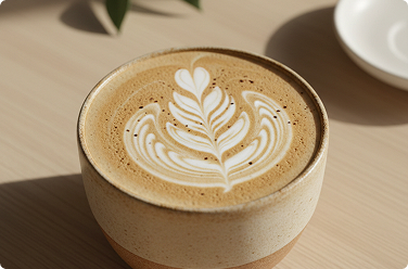 Vanilla Fibre Latte